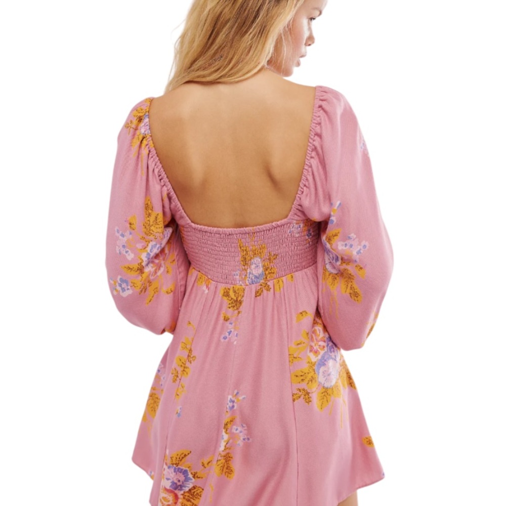 Free People Francesca Floral Minidress - Picture 4 of 10